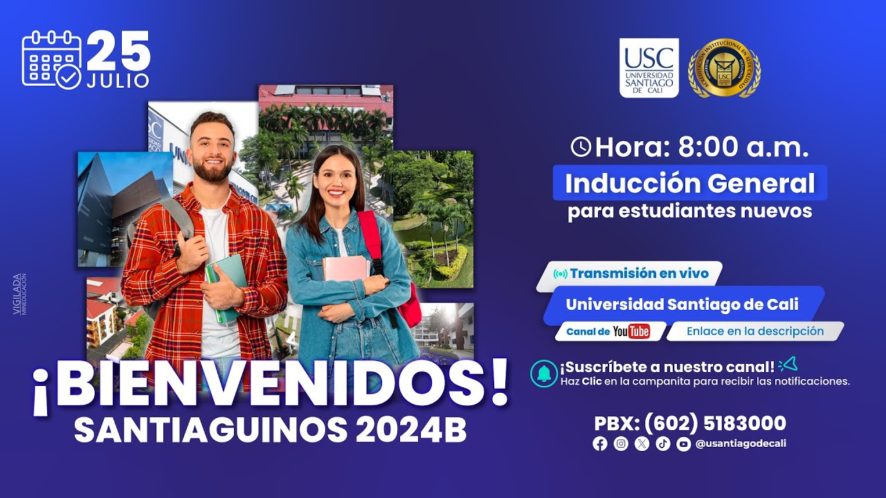 Bienvenida de estudiantes nuevos 2024B - YouTube