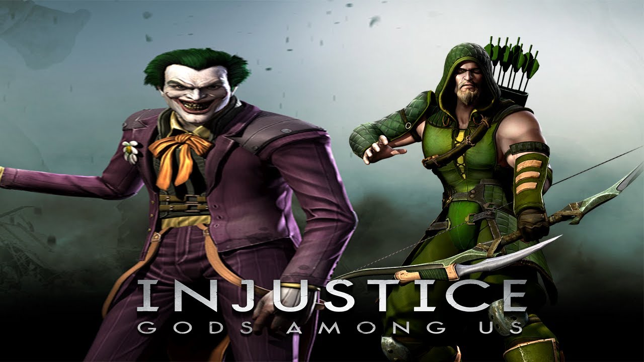 Gameplay Injustice 1 | Coringa e Arqueiro Verde | #seriess - YouTube