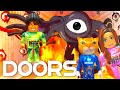 On arrive  la porte 100 mais victor se fait attraper  roblox the doors gameplay fr max gaming