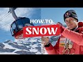 How to snow  switzerland tourism