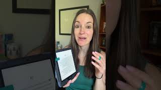 A must try for anyone who reads on a Kindle! #booktube #reading #kindleaccessories