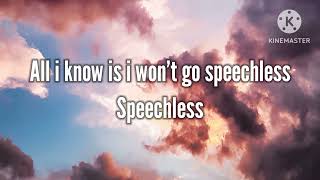 SpeeChless_(Naomi Scott)/lyrics