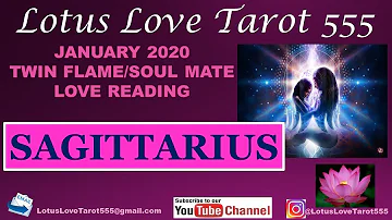 Sagittarius You MUST Learn This Lesson And Move On! - Twin Flame ❤️ Soul Mate Reading - January 2020