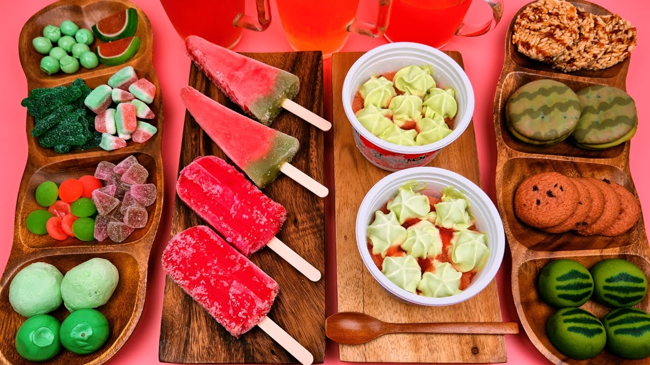 Арбузные угощения на максимум! Мороженое, желе и выпечка 🍉