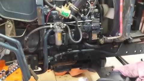 Kubota B8200 Fuel Pump Problem Solved Part 2
