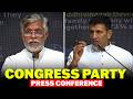 LIVE: Congress party briefing by Pawan Khera and Jitu Patwari | Congress | PM Modi