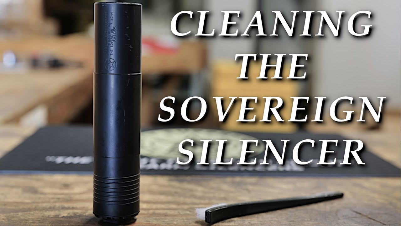 Liberty Suppressors Sovereign Cleaning Tips YouTube