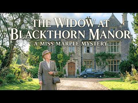 The Widow at Blackthorn Manor  | A Miss Marple Mystery