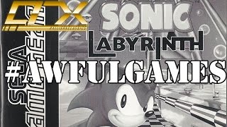 AWFUL GAME: Sonic Labyrinth (Sega Game Gear) - Part 2 | #AllieRXClassics