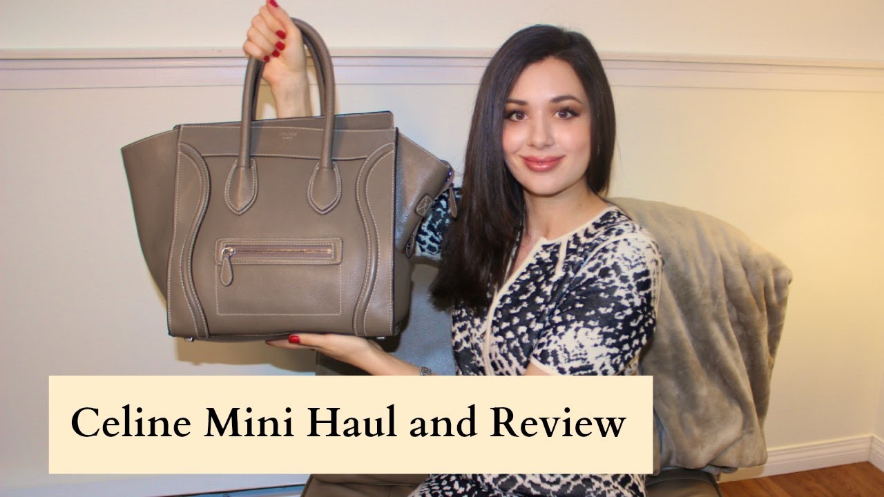 Celine Mini Luggage Bag Review | vlr.eng.br