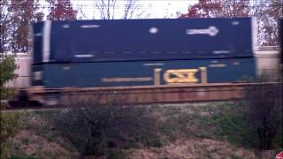 Giant BNSF Stack Train