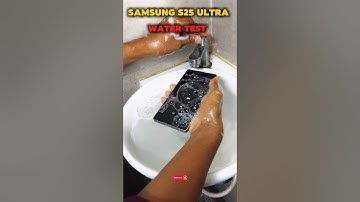 Samsung S25 Ultra Extreme Water Test – Would You Try This? 🚨"