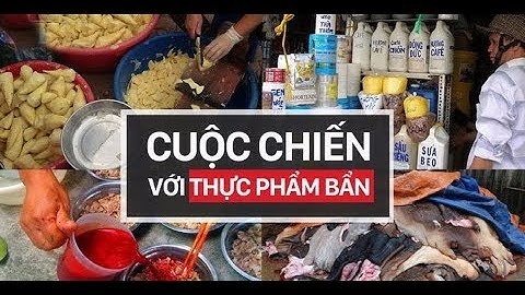 Thực phẩm bẩn vẫn bủa vây học sinh | VTC1