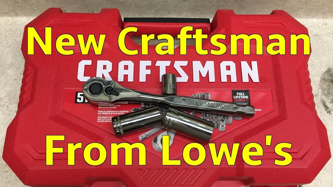 craftsman ratchet sets at lowes