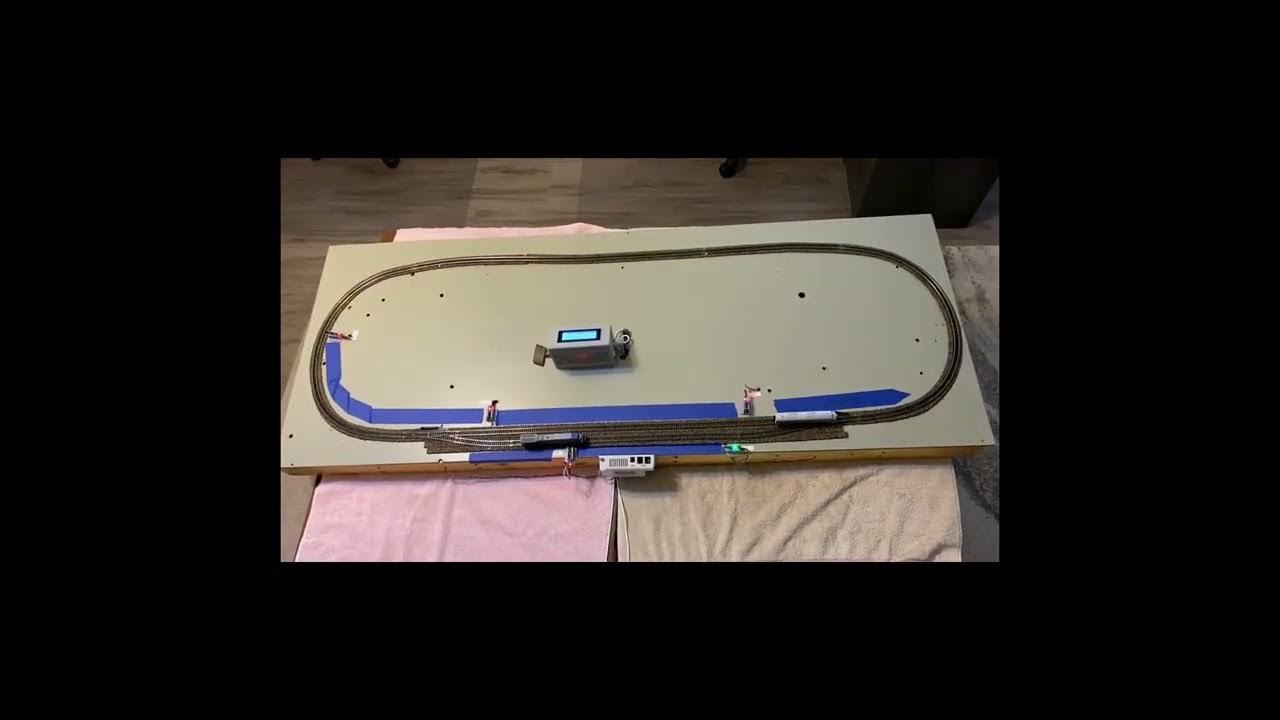 dcc ex model railroad automation mp4 1080p YouTube