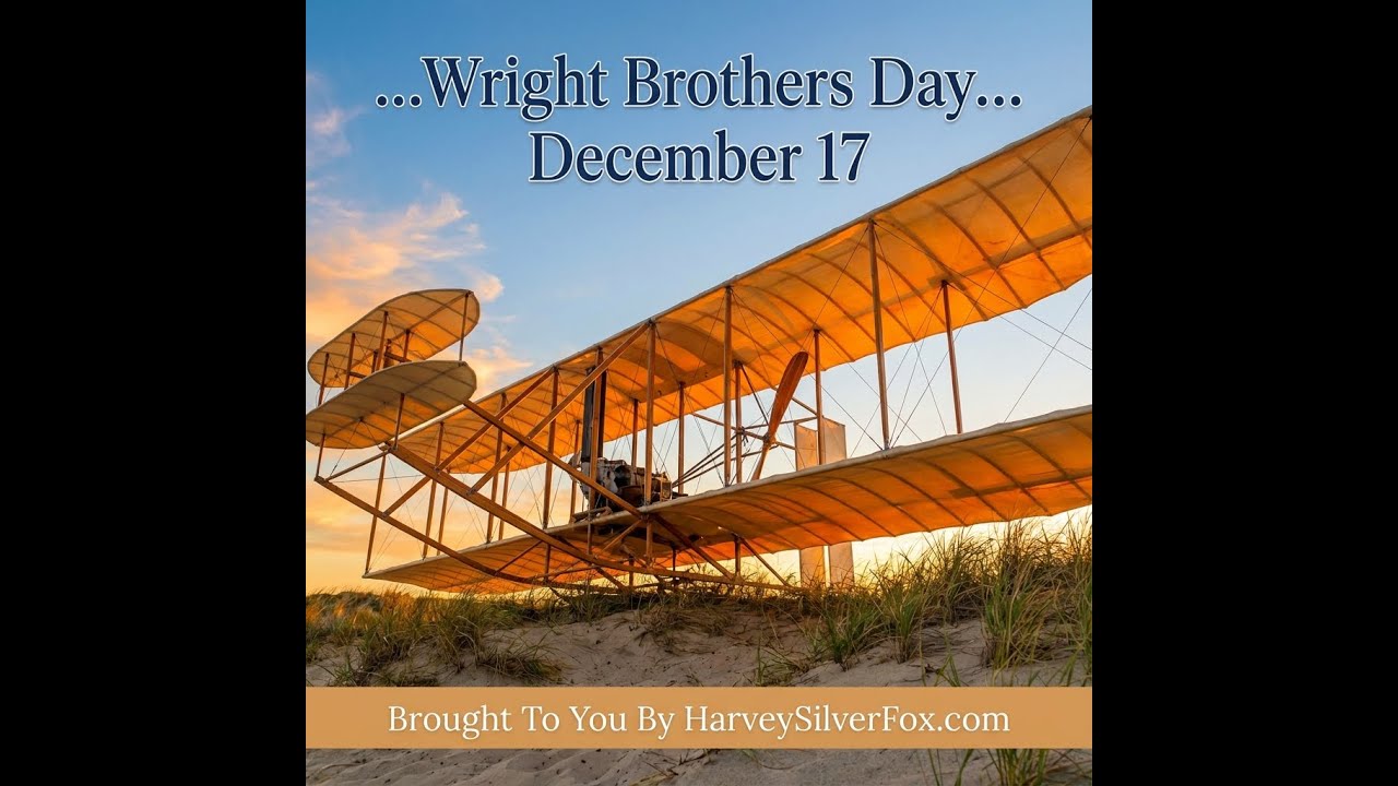 History of Wright Brother's Day First Flight Dec 17
