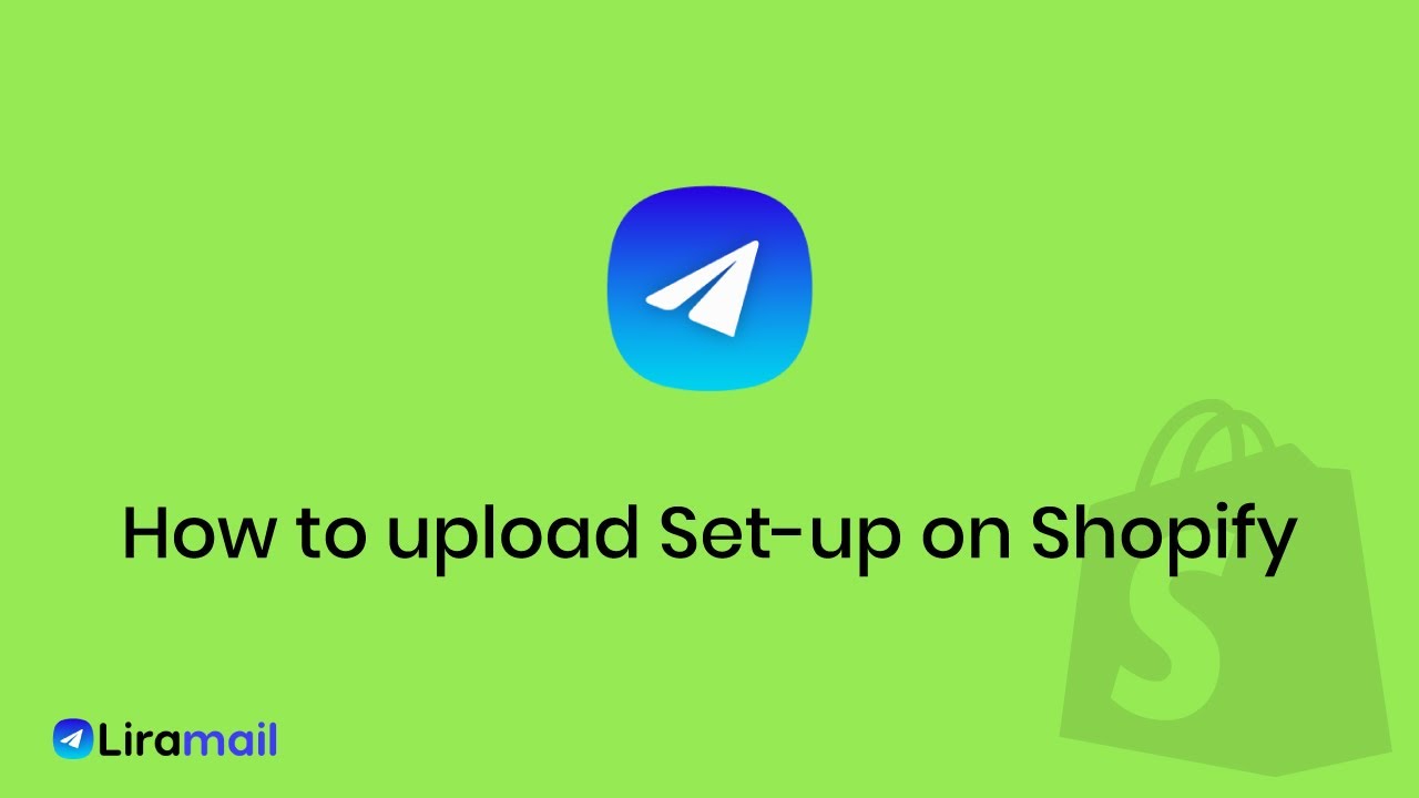 How to upload email template on Shopify