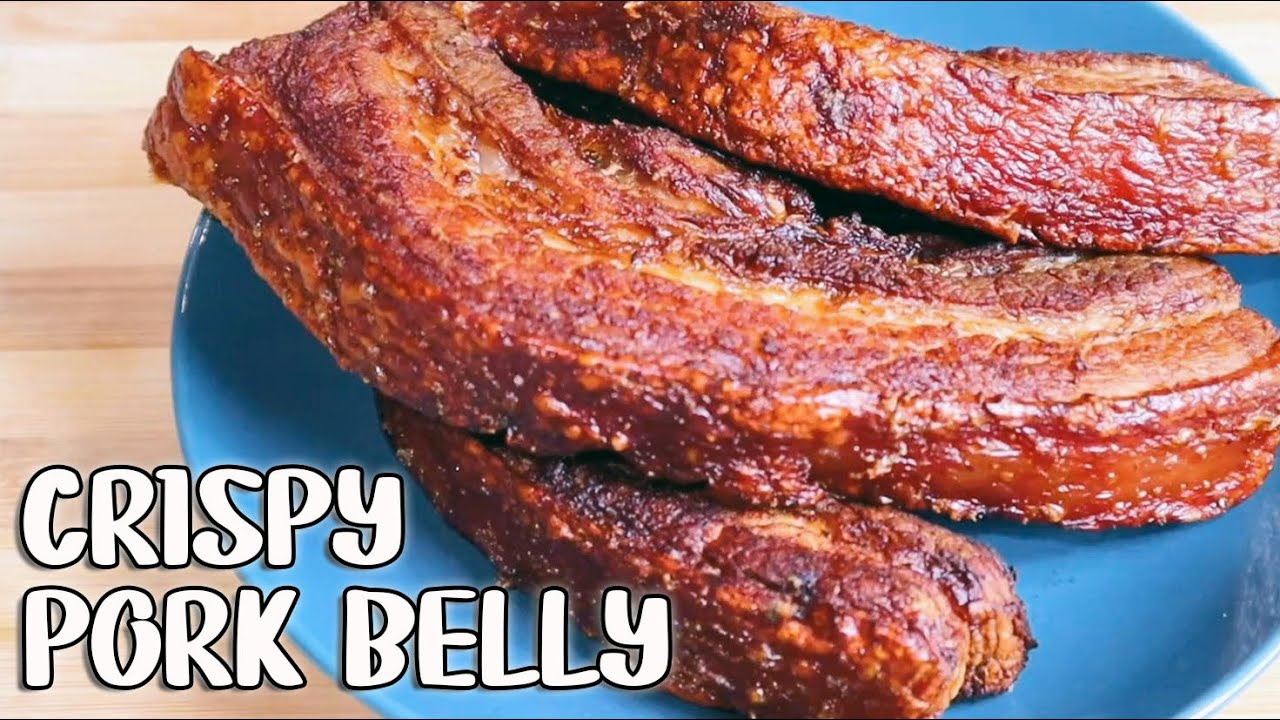 CRISPY PORK BELLY IN AIR FRYER RECIPE / CRISPY BELLY RECIPE YouTube