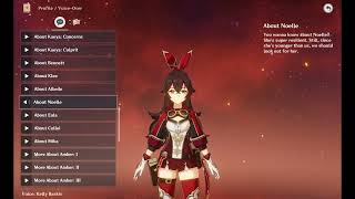 Amber Voice-Over About Noelle Genshin Impact Eng