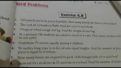 Class 3 Math ex 6.8