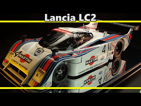 Lancia LC2 / ITALERI 1/24 Prototype / Scale Model / 1983 Le Mans