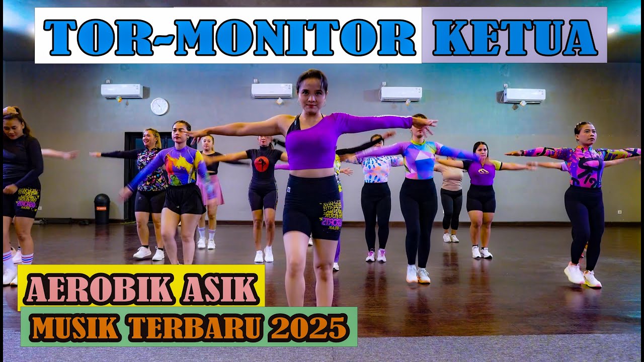 AEROBIK TOR MONITOR KETUA VIRAL 2025 | Senam Energik by Fesya Sahara