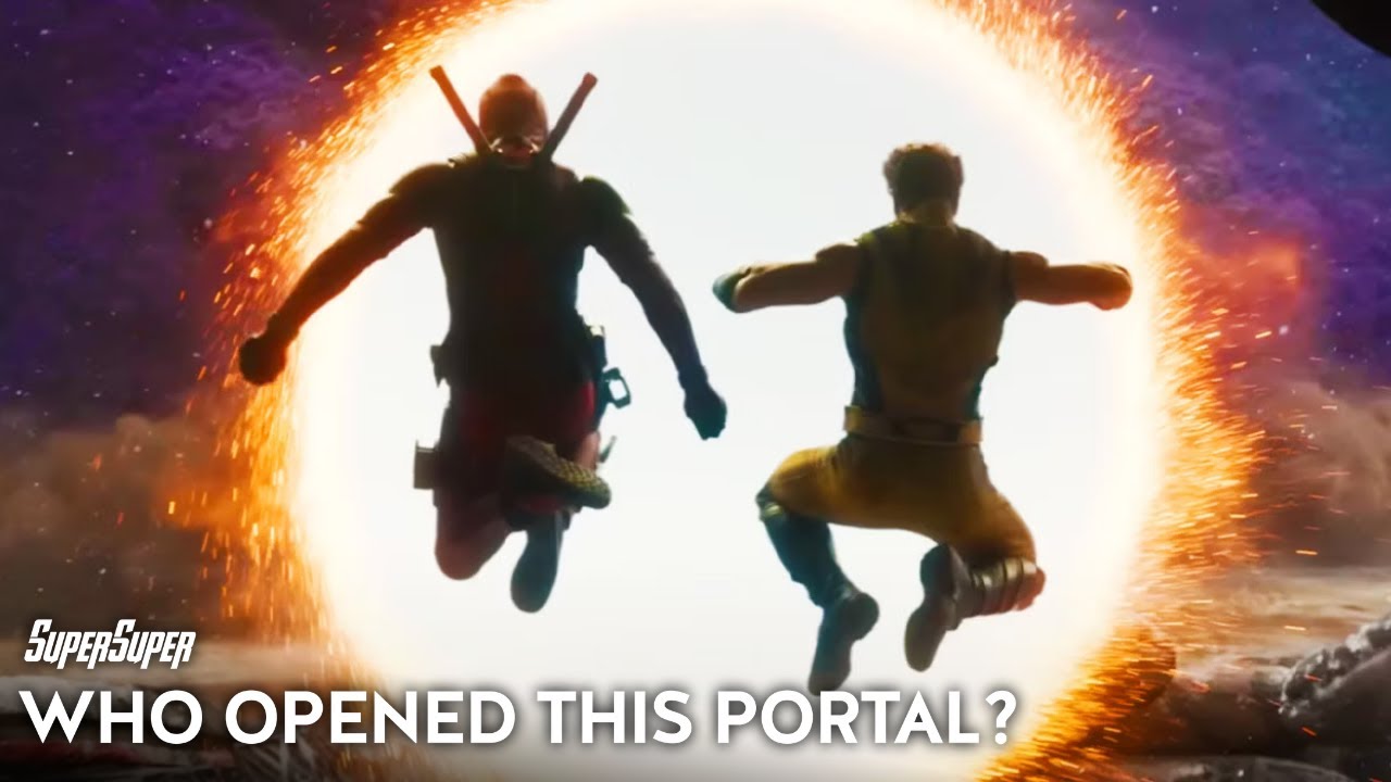 Who Opened Portal in Deadpool  Wolverine Trailer  SuperSuper