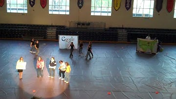 Writing on the Mall - Chi Omega - Lip Sync 2010
