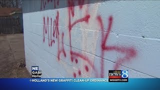 Holland: Clean up graffiti or pay up