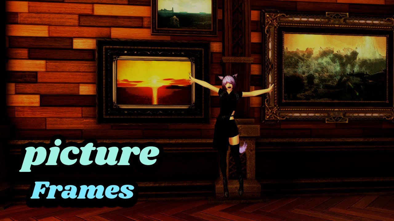 FFXIV Picture frame YouTube