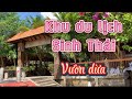 Tham quan khu du lịch sinh thái vườn dừa - Cù lao An Bình, xã Hòa Ninh, huyện Long Hồ, Vĩnh Long.