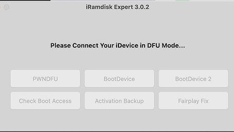 iRamdisk Expert Passcode Bypass iOS 11-15 Without JailBreak Supported 7/7+/8/8+/X