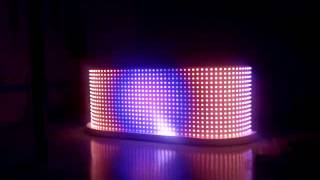 LED DJ booth using pixel lights Resimi