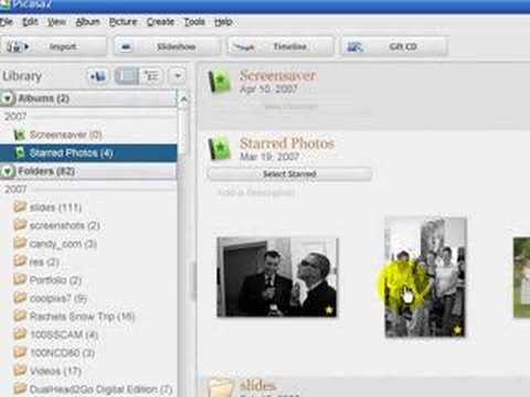 Make a CD of select photos in Picasa