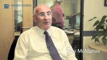How did you become an interim manager? - Tony McManus