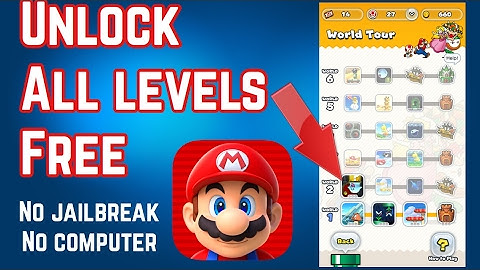 Install MARIO RUN unlock hack NO jailbreak NO computer iOS 8/10.2.1 for FREE