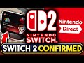 Major news nintendo switch 2 confirmed new direct in june new pokemon events  more