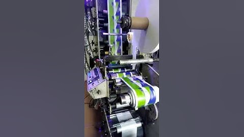 QR code coding& marking on rolling BOPP film