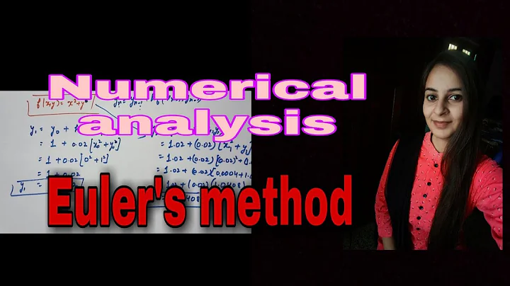 Euler's method #euler's#  numerical analysis , numerical solution of differential equations