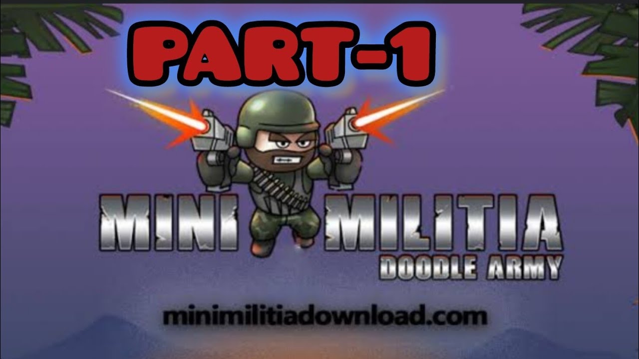 Mini Minitary Part-1 mini militia watch and enjoy - YouTube