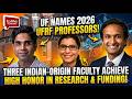 Indian-Origin Scholars Earn UF Honors | India Abroad®