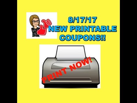 8/17/17 | NEW PRINTABLE COUPONS | GERBER | SCHWARTZKOFF