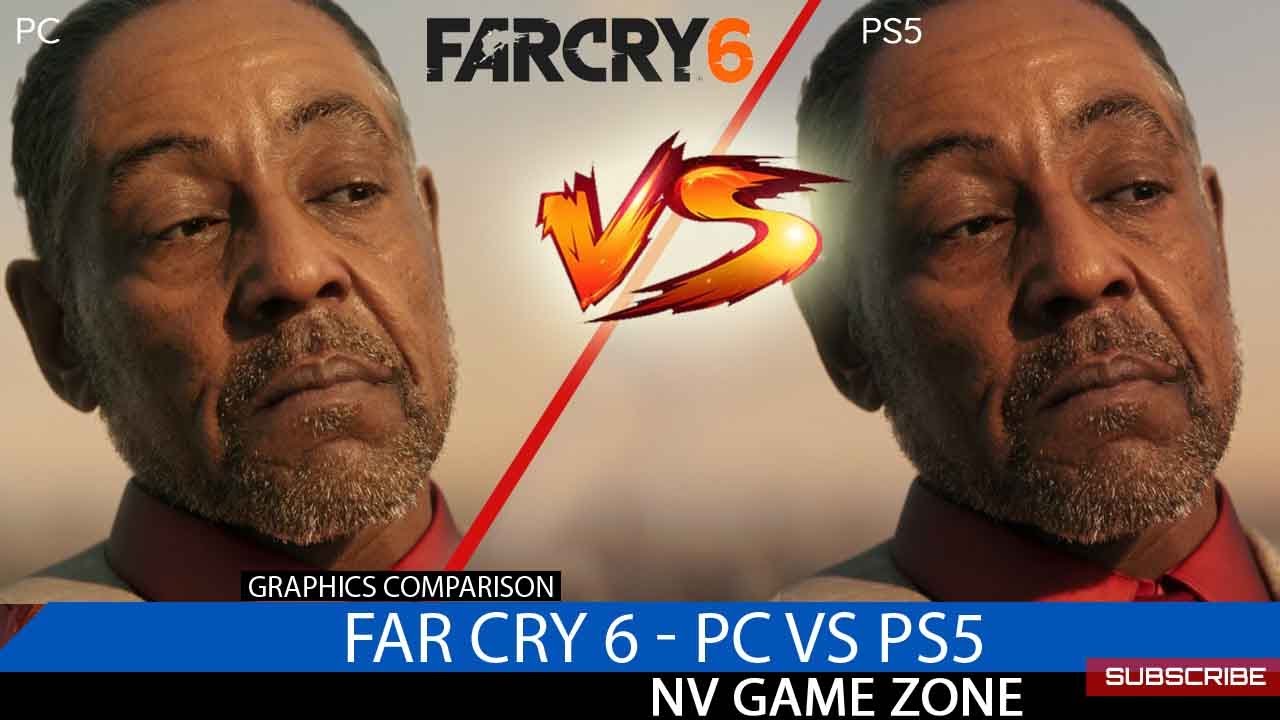 Far Cry 6 PS5 VS PC Graphics Comparison, Far Cry 6 PC vs PS5, Side By  Side