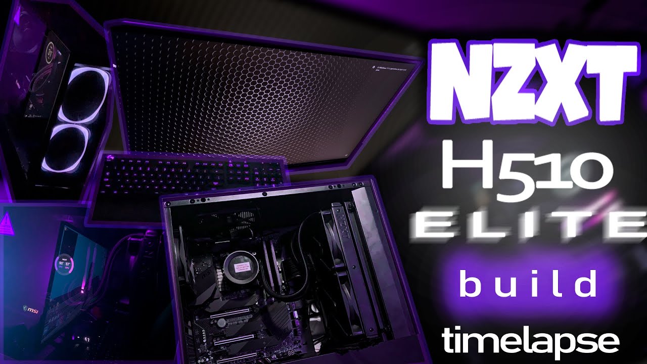 Montando meu primeiro PC/Building my first PC - NZXT H510 Elite - YouTube