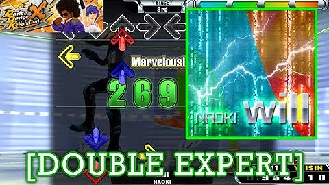 【DDR X】 will / NAOKI [DOUBLE EXPERT] 譜面確認+Play