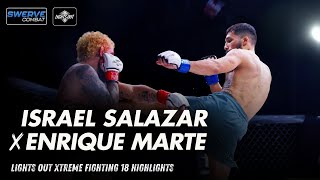 Israel Salazar vs Enrique Marte | FULL FIGHT HIGHLIGHTS | LIGHTS OUT XTREME CHAMPIONSHIP 19