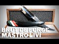 Il rasoio al carbonio K600 "Brut de forge" di Mastro Livi, l'artigiano italiano dei rasoi