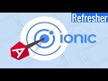 14- Ionic UI components - Refresher مكونات الواجهة - واجهة التجديد