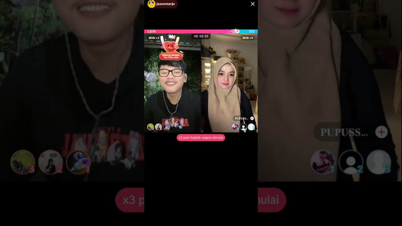 Tiktok Live Terbaru Jasun Dan Pupuss Full Durasi 2025