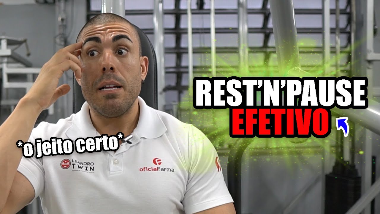 Rest Pause Training – Utilize o método e triplique seus resultados!